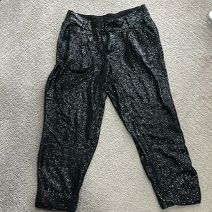 Alice + Olivia Antique  Sequin Embellished Pants 
Size: 4